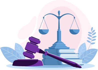 A gavel and some weighing scales next to a stack of books. SAM Conveyancing explains what an etridge letter is and how it affects your transaction