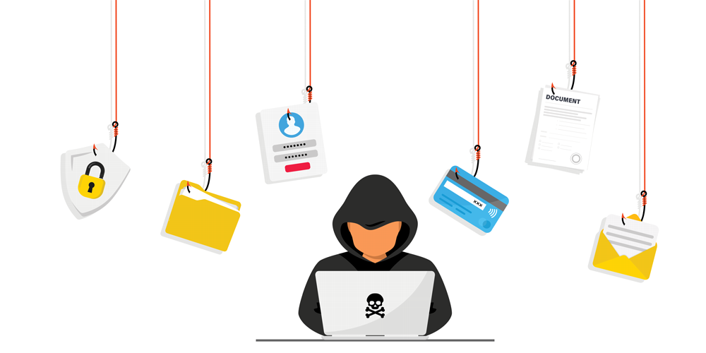 A fraudster in a jumper hacking into a solicitor email and bank account