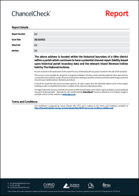  An illustration of a Chancel Search Report