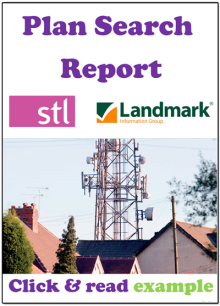 Planning Report: Plan Search Plus click and read example from SAM Conveyancing