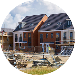 A new build property suitable for a snagging survey from SAM Conveyancing
