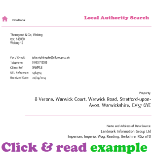 What is a local authority search? Get a personal search from SAM Conveyancing