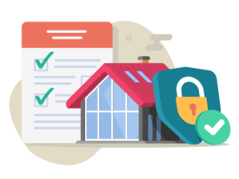 A house with a mortgagee protection clause in a lease