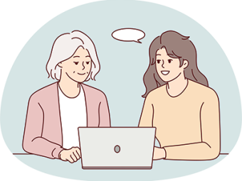 Mother and Daughter sorting out house ownership. SAM Conveyancing answers the question: Can I make my daughter a joint owner of my house?