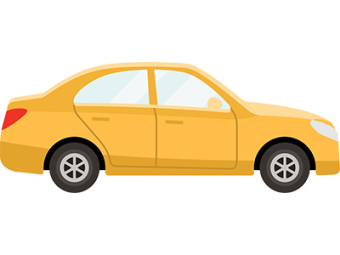 Image of a yellow car. SAM Conveyancing answers the question: Can buying a car affect my mortgage application?