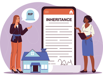 Upset woman dealing with inheritance. SAM Conveyancing answers the question: Do I have To Pay Inheritance Tax On My Parents House?