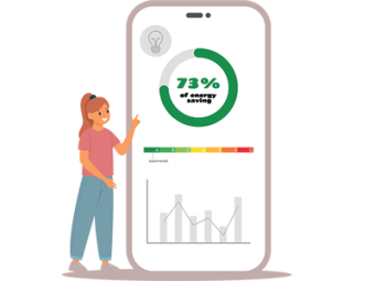 Woman showing her EPC. Sam Conveyancing's Energy Performance Certificate guide