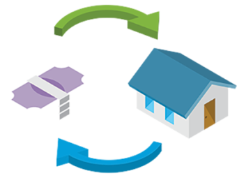 Stack of money used to buy a house. SAM Conveyancing's how long does it take to buy a house with cash guide. 