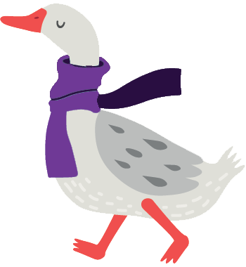 Goose grazing on common land, public access can be discovered by a Commons Registration Search with SAM Conveyancing