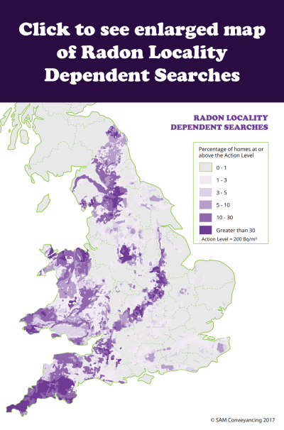 Radon Search necessity map