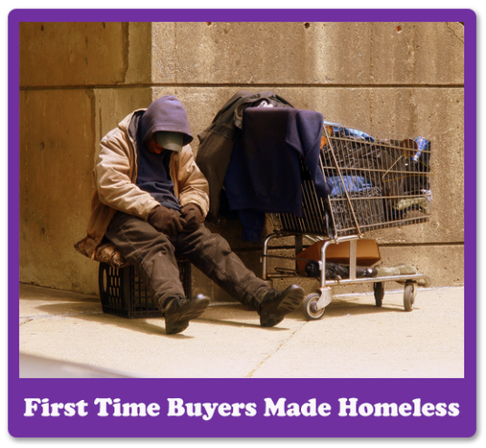 First time Buyers Made Homeless