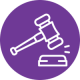 An icon showing a gavel. Directors of a Residents Management Company must enforce the statutory and contractual obligations of the company and the leaseholders