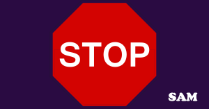 A stop sign illustrating a beneficiary making an application for probate caveat to stop the sale of a property