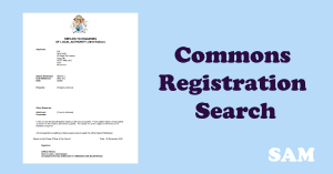 Commons Registration Search Commons Registration Search