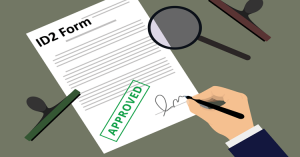 Land Registry ID2 Form - Certificate of Identity for Company