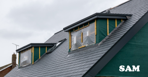 A picture of a house being purchased with loft conversion without building regulations