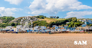Old town beach in Hastings, East Sussex. SAM Conveyancing's report on the East Sussex Housing Market Old town beach in Hastings, East Sussex. SAM Conveyancing's report on the East Sussex Housing Market
