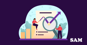 A man and a woman observing a valuation document using a large magnifying glass. SAM Conveyancing explains what a desktop valuation is, when to use one, and how to get one A man and a woman observing a valuation document using a large magnifying glass. SAM Conveyancing explains what a desktop valuation is, when to use one, and how to get one