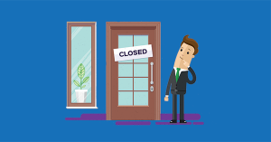 A confused man stands outside a solicitors office door which reads 'Closed' SAM Conveyancing explain what happens when 'My solicitor has ceased trading' and what you should do next A confused man stands outside a solicitors office door which reads 'Closed' SAM Conveyancing explain what happens when 'My solicitor has ceased trading' and what you should do next