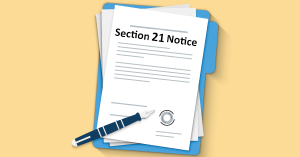 Section 21 Counter Notice from Freeholder when Buying your freehold - Pen on legal paper