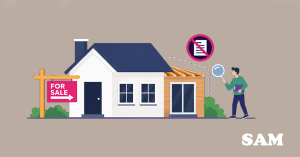 A surveyor assessing a house for sale that has not got building regulations approval | SAM Conveyancing's guide to selling without building regulations approval