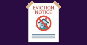 An eviction notice period document An eviction notice period document