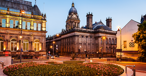 Leeds town hall. SAM Conveyancing analyse the property market in West Yorkshire