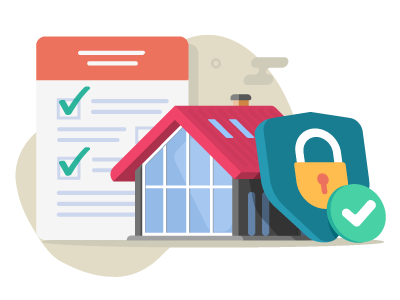 A house with a mortgagee protection clause in a lease