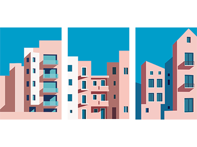 Three images of commercial buildings converted into residential homes. SAM Conveyancing's guide on Buying a Converted Property