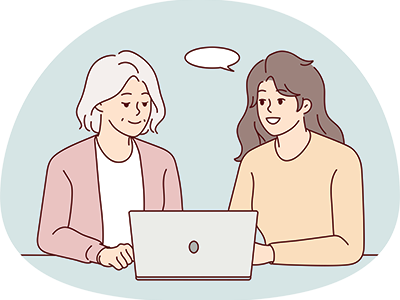 Mother and Daughter sorting out house ownership. SAM Conveyancing answers the question: Can I make my daughter a joint owner of my house?