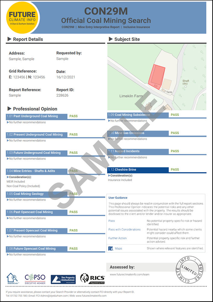 Coal Mining Search SAM Conveyancing