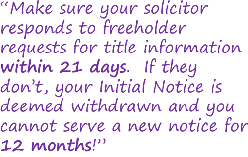 collective enfranchisement solicitors
