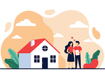 Couple purchasing a house. SAM Conveyancing answers the question: Do I Need a Solicitor Before Making an Offer On a House?