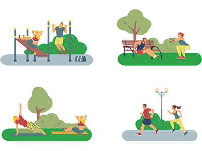Homeowners enjoying communal outdoor areas, maintained by Estate Management Fees. A guide from SAM Conveyancing