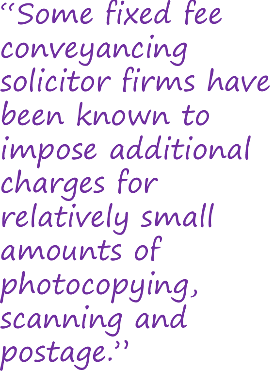 Fixed Fee Conveyancing Fees