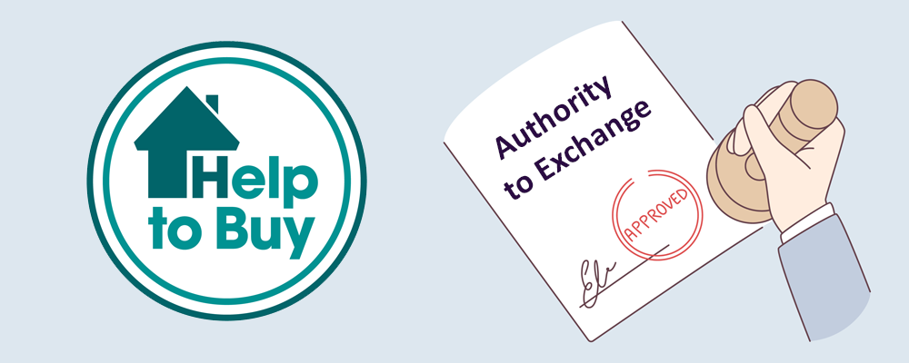 Getting an Authority to Exchange for a Help to Buy purchase