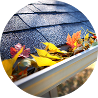 Guttering, as inspected for leak or damage during a RICS Home Survey from SAM Conveyancing