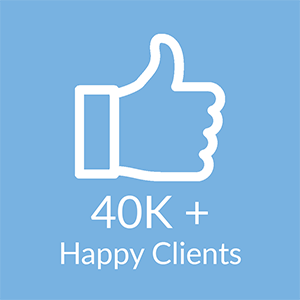 40K + Happy Clients