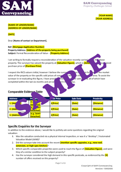 How to dispute a down valuation with your mortgage lender
