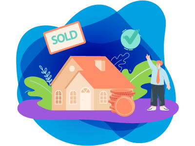 A man stood next to his house that just sold. SAM Conveyancing explains 'is it a good time to sell a house?'