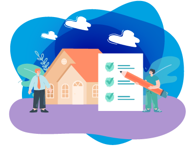 Two men signing a lease extension document. SAM Conveyancing explains the lease extension process