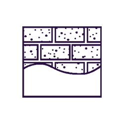 Damp may be flagged in a HomeBuyers Survey Bayswater