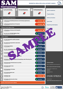 Local Authority Search SAMPLE