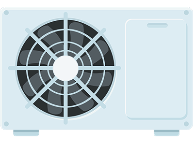An air pump on a radon sump. SAM Conveyancing's guide to buying a house with a radon mitigation system.