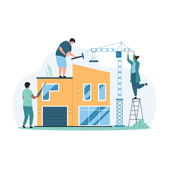 People building their own home. SAM Conveyancing's guide on the Right to Build scheme. 