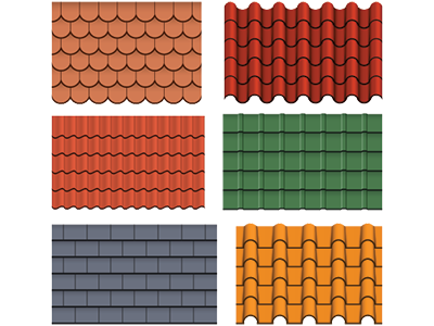 Several samples of different roof coverings. SAM Conveyancing discusses roof surveys. Roof inspections are only necessary where an issue or potential issue has been identified, and can save you money on your repair costs.