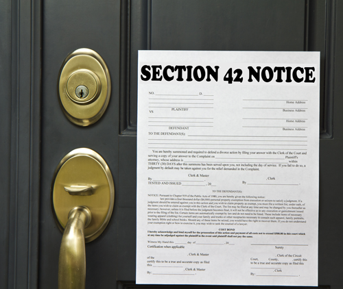 Section 42 Notice Lease Extension Cost