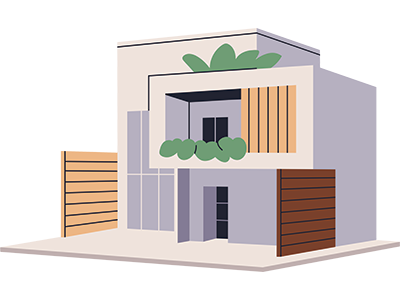 A cubist style modular construction home. SAM Conveyancing's modular home buying guide.