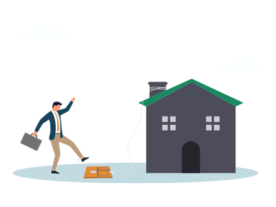 Walking into a trap when buying a house when worrying about how long do mortgage lenders take to answer solicitor enquiries