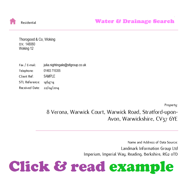 Drainage and Water Search